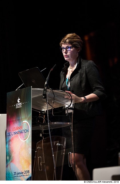 Le CNES a organise pour la troisieme fois, jeudi 25 janvier 2018 a Toulouse, sa Journee de l’Innovation. Ouverte par Jean-Yves Le Gall, President du CNES, elle a permis de faire le point sur les perspectives technologiques, tant pour les systemes orbitaux que pour les lanceurs et un volet specifique consacre aux start-ups, a permis de decouvrir le dynamisme des acteurs africains du domaine.